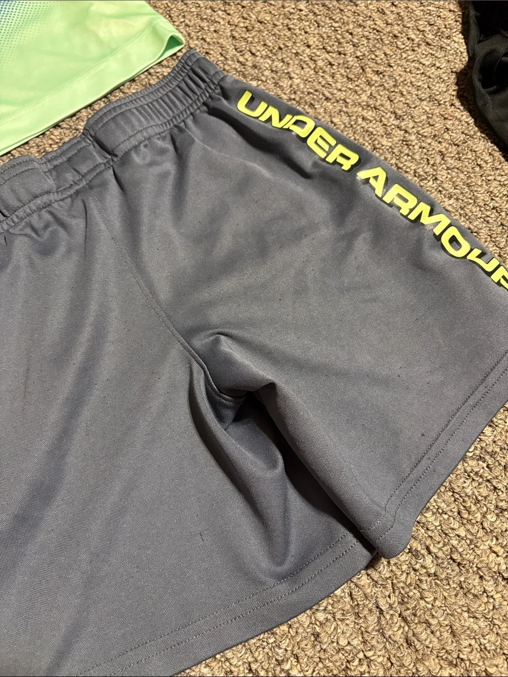 Nike & Under Armour Boys Athletic Shirt and Shorts Bundle